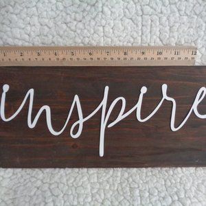 Final!*New:"Inspire" sign